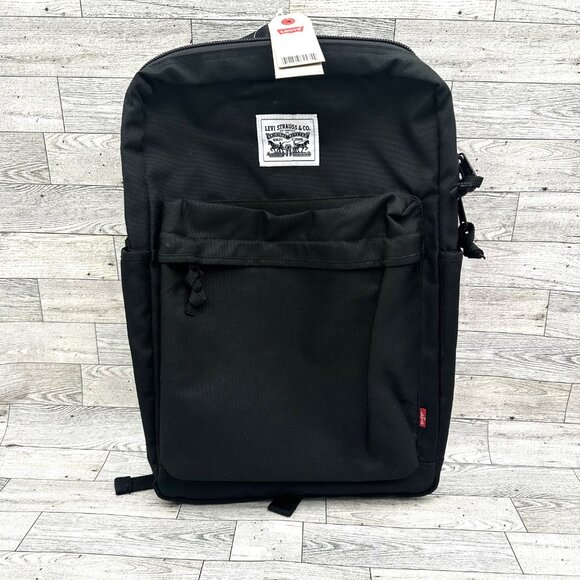 Brand NWT Levi Strauss & Co. 11.5" x 17" Black Daypack School - Picture 1 of 9